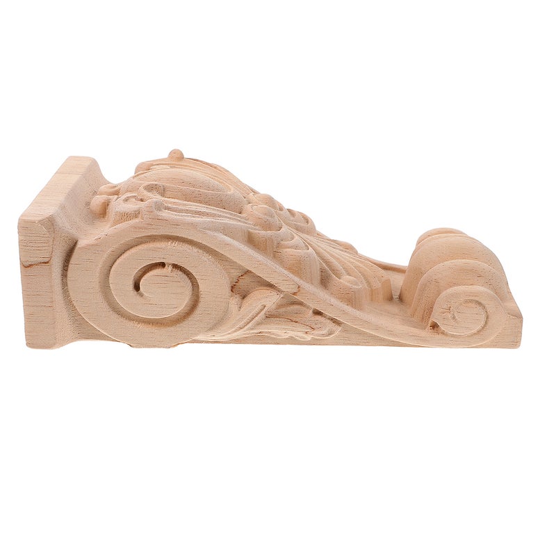 2pcs Carving Applique Corner Onlay Decorative Roman Column Wall Corner Corbel - Image 5