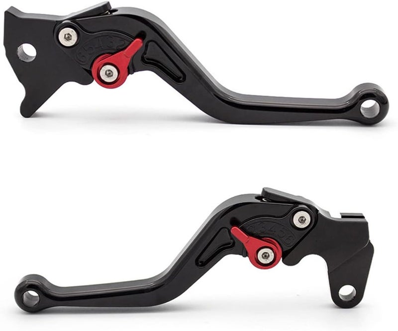 HYEPIVOT Adjustable Short Brake Clutch Levers for GSXR750 2006-2010 - Black - Image 1