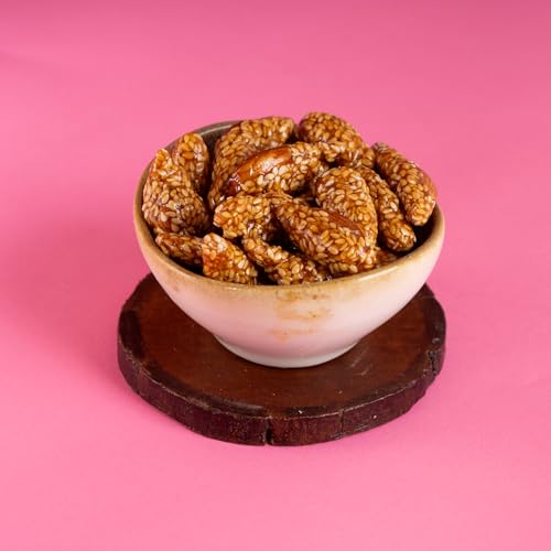 Jaiccha Ghasitaram Gifts Lohri Gifts Ring Lohri jute Basket ofTil laddoo|Gachak|Revadi|Lohri Sweets|lohri hampers - Image 5