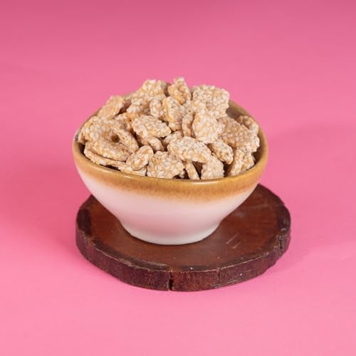 Jaiccha Ghasitaram Gifts Lohri Gifts Ring Lohri jute Basket ofTil laddoo|Gachak|Revadi|Lohri Sweets|lohri hampers - Image 3