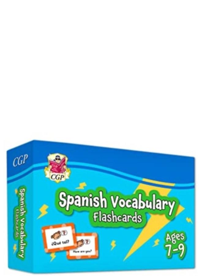 Spanish Vocabulary Flashcards for Ages 7-9 (with Free Online Audio)