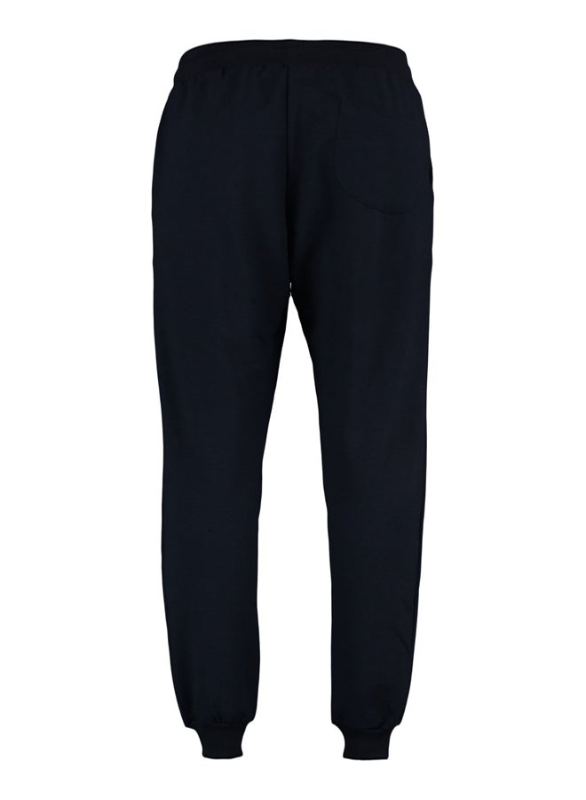 trendyol Navy Blue Basic Regular/Normal Cut Elastic Leg Jogger Sweatpants TMNSS20EA0053 - Image 5