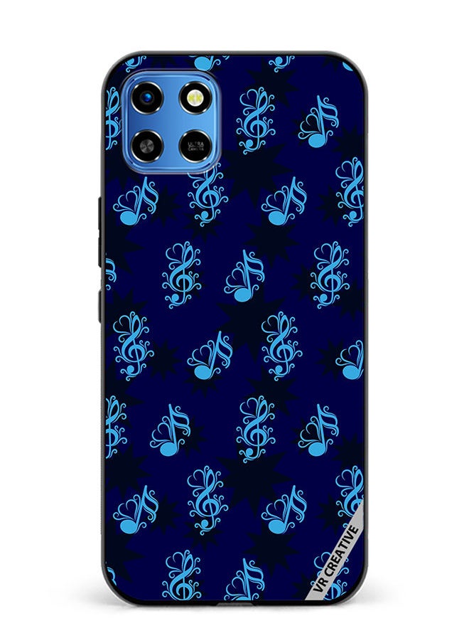 VR CREATIVE - Protective Case Cover For Infinix Smart 6 HD Music Pattern Design Multicolour - Image 1