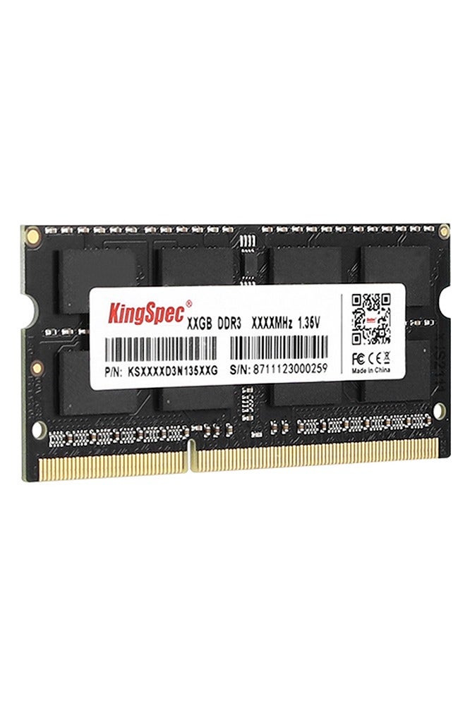 KingSpec KingSpec DDR3 RAM 4GB 1600MHz 1.35V Fashionable and Stylish for Laptops - Image 1