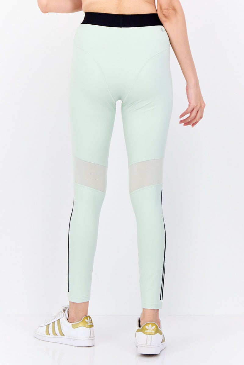 Adidas Women Sportswear Fit Training Tights, Light Green - Image 3