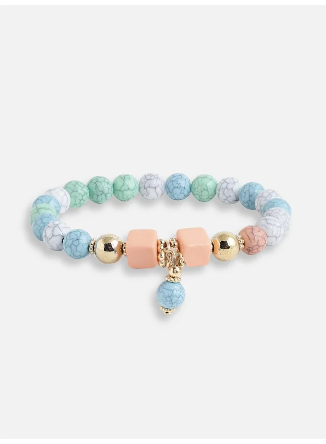 SOHI Trendy Beaded Artificial Bracelet Jewellery