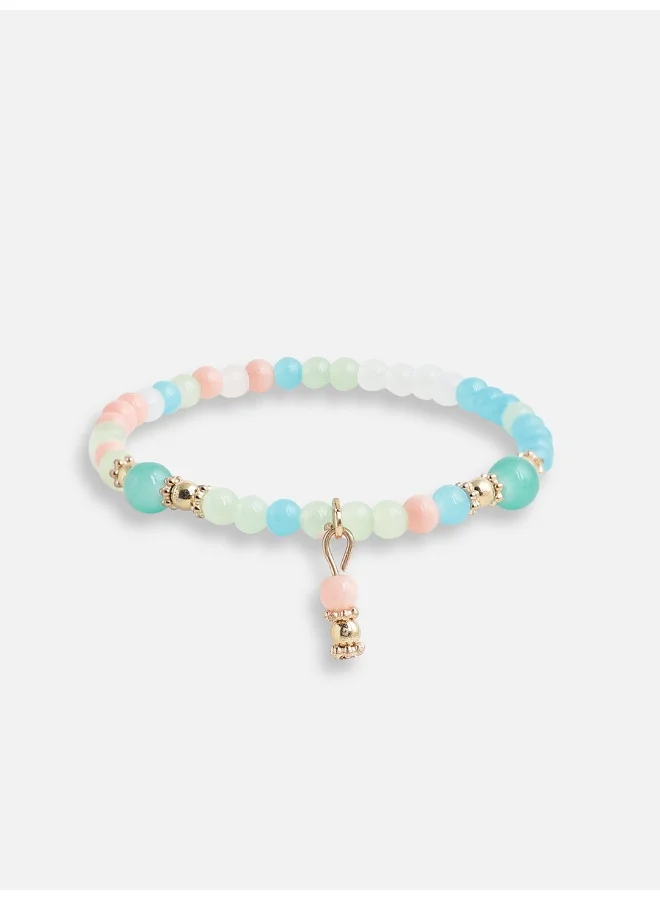 SOHI Trendy Beaded Artificial Bracelet Jewellery