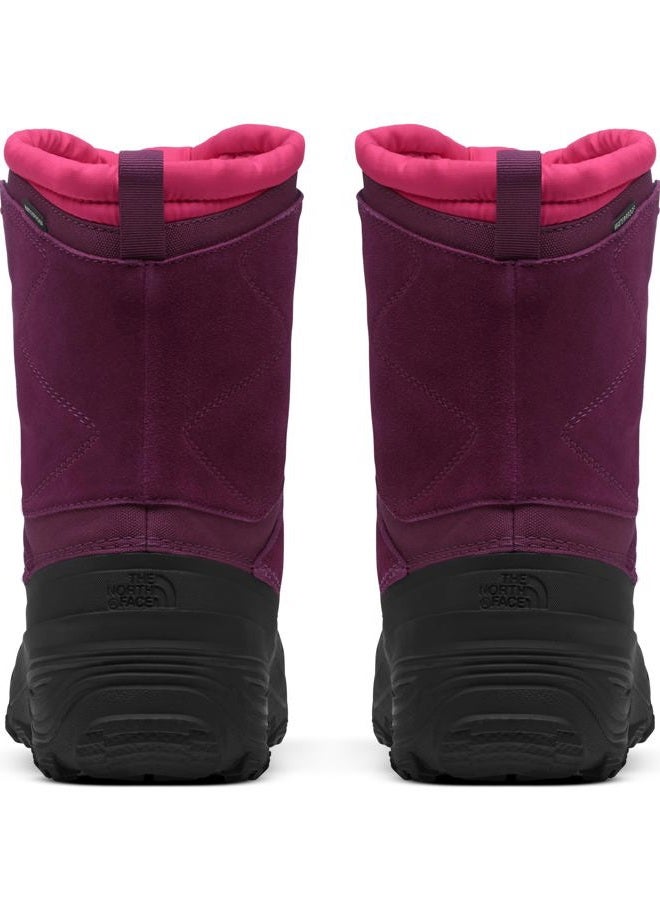 THE NORTH FACE Teen Alpenglow V Waterproof Boot, Boysenberry/Tnf Black, 6 Big Kid - Image 4