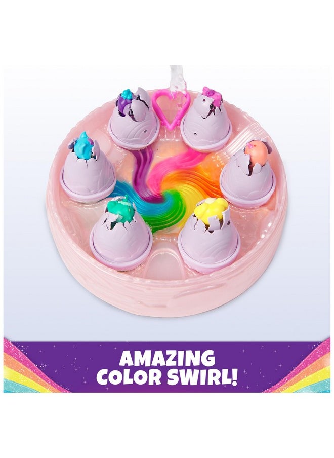 HATCHIMALS - Hatchimals Alive, Rainbow Hatchery Toy with 6 Mini Figures in Color Reveal Eggs & 10+ Accessories, Kids Toys for Girls & Boys Ages 3+ - Image 1