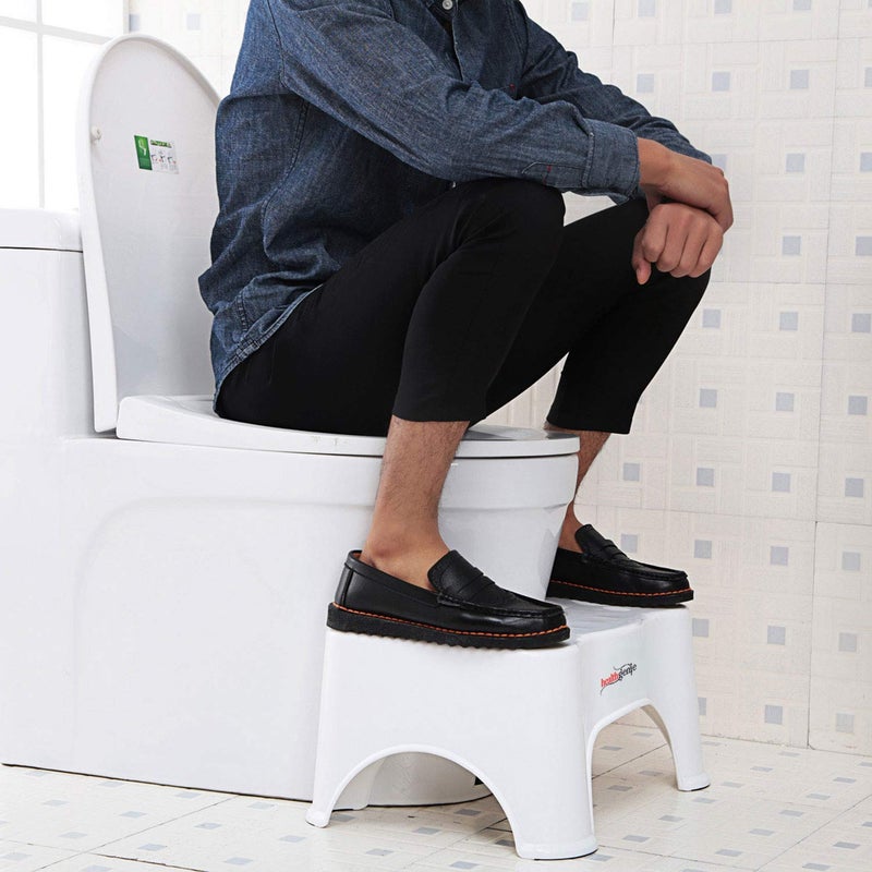 MYPS كرسي تواليت بلاستيكي MYPS للجلوس القرفصاء خطوة للحمام للبالغين والأطفال - Image 4