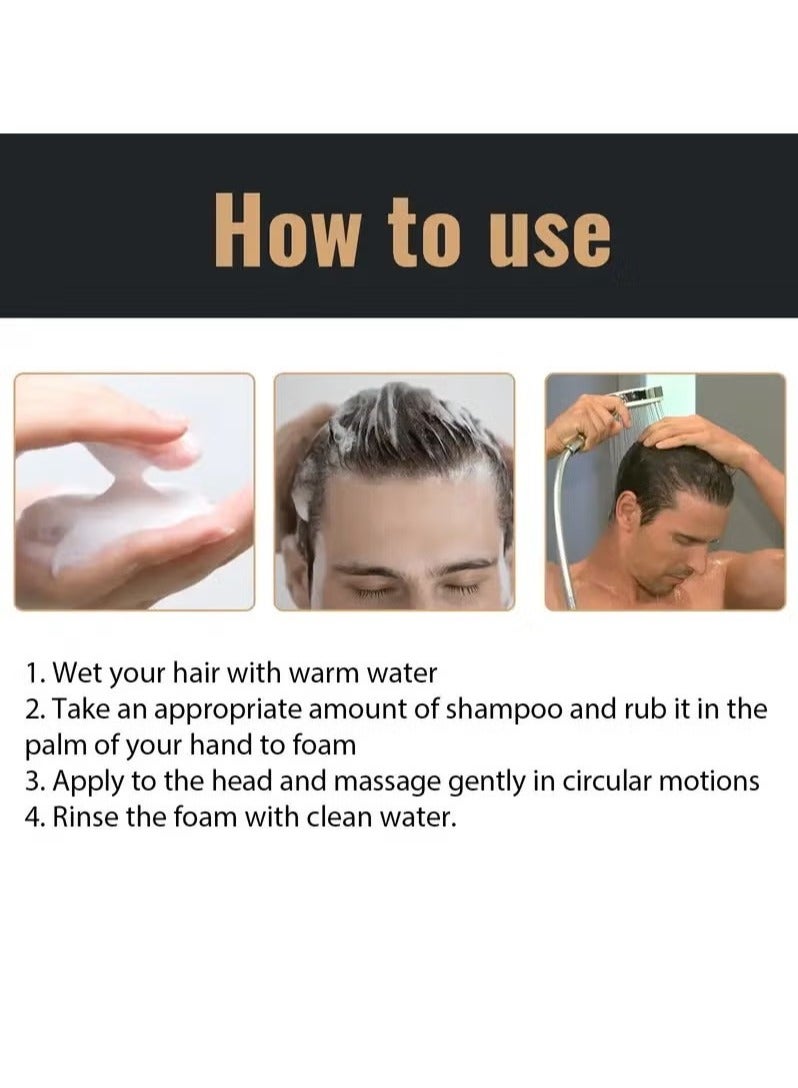 EELHOE SPARTAN Root Activator Shampoo, SPARTAN Hair Loss Shampoo, SPARTAN Shampoo Root Activator, SPARTAN Shampoo Regrowth, Promotes Hair Growth - Image 4