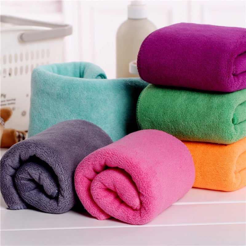 Microfiber hair salon Barber Shop beauty salon cloak hair dry hair towel pedicure Khan steam room absorbent towel - Image 3