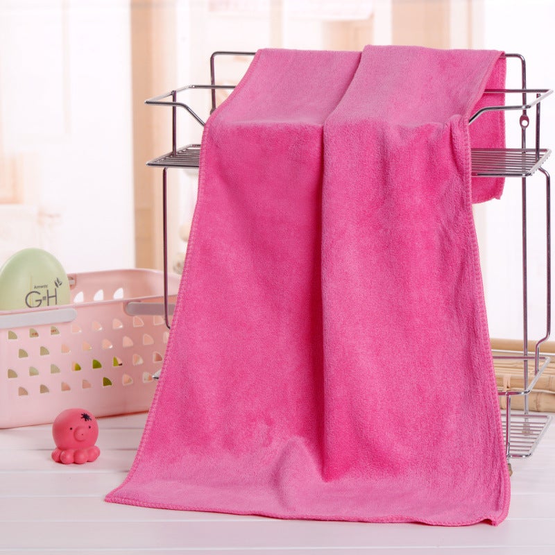 Microfiber hair salon Barber Shop beauty salon cloak hair dry hair towel pedicure Khan steam room absorbent towel - Image 1