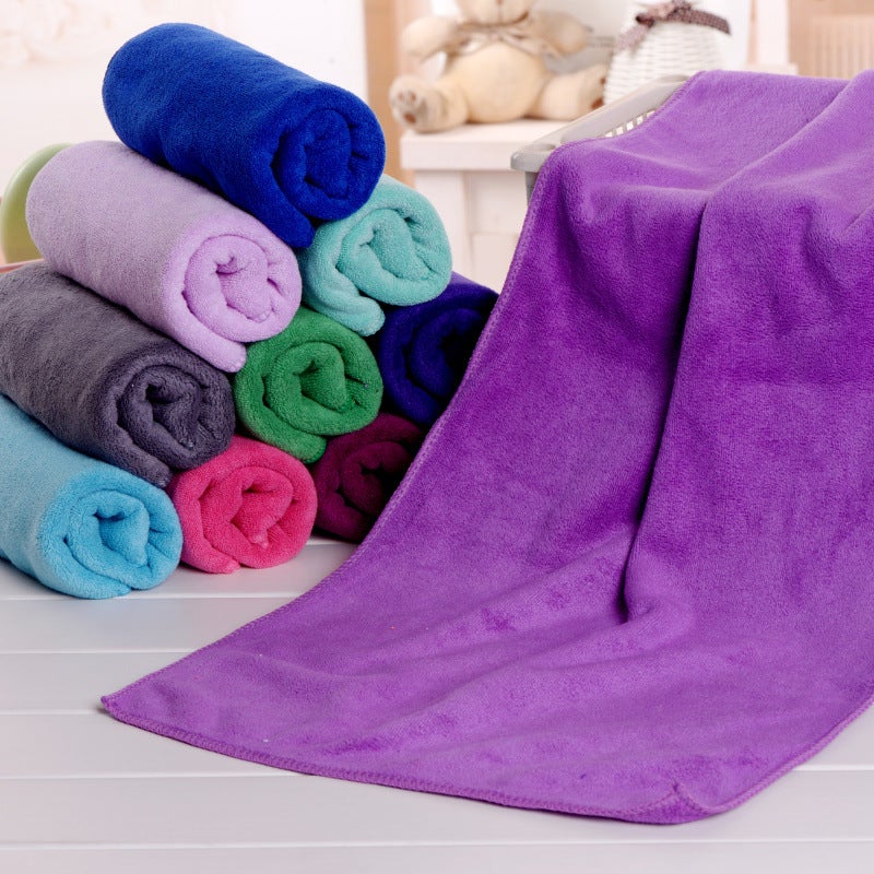 Microfiber hair salon Barber Shop beauty salon cloak hair dry hair towel pedicure Khan steam room absorbent towel - Image 5