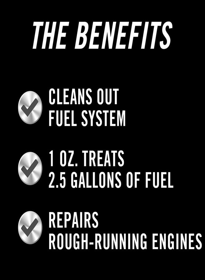 STA-BIL Fast Fix - Small Engine Treatment, Cleans Carburetors & Injectors, Fixes Rough Running Engines, Eliminates Water, Carb Cleaner & Fuel Injector Cleaner Treats Up to 10 Gallons, 4oz - Image 3
