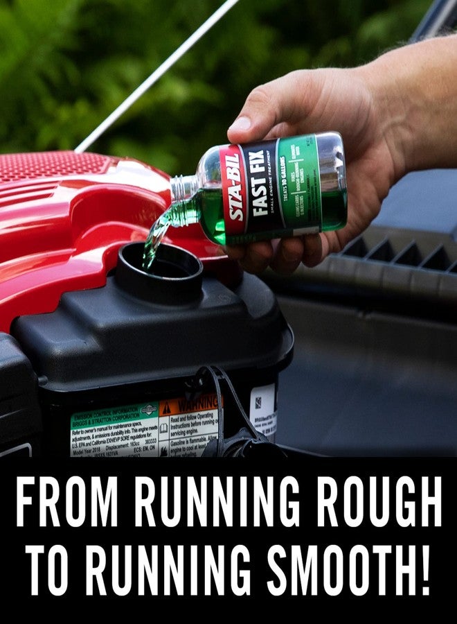 STA-BIL Fast Fix - Small Engine Treatment, Cleans Carburetors & Injectors, Fixes Rough Running Engines, Eliminates Water, Carb Cleaner & Fuel Injector Cleaner Treats Up to 10 Gallons, 4oz - Image 4