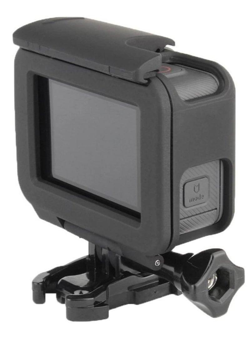 Frame Mount Housing Case, Compatible with GoPro Hero 7/6/5 Black Action Camera Top Open Protective Housing Case with Quick Release Bracket(2 Pcs) - Image 3