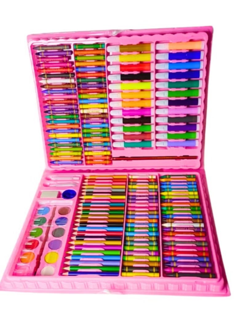Art Set 168-Piece Variety Drawing Painting Crayons Color Pencils Markers Great Gift for Children - Image 2