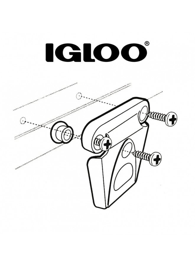 Igloo Cooler Standard Plastic Latch - Image 3