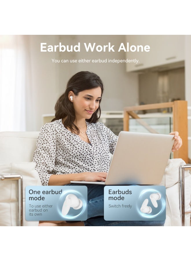 VENTION HiFun Ture Wireless Bluetooth Earbuds Purple Model # NBFV0 - Image 5