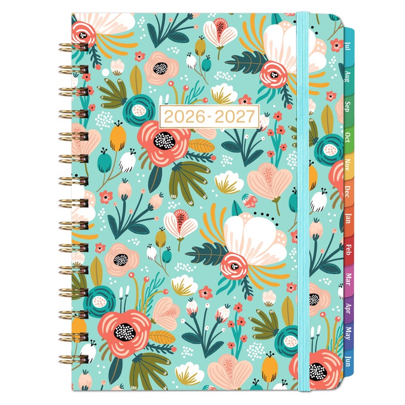 Coboll Planner 2026-2027 - Weekly Monthly Planner form July 2026 to June 2027, Academic Planner with Inner Pocket, Premium Paper, 6.4â€˜â€™ x 8.3â€˜â€™ - Image 1