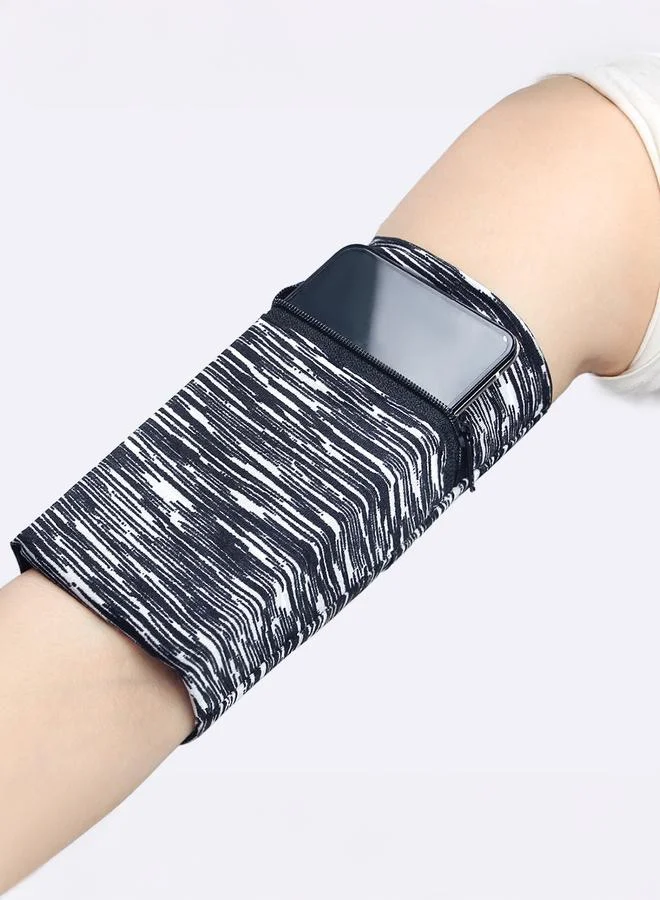 Styli Styli Textured Zipper Arm Sleeve Running Belt