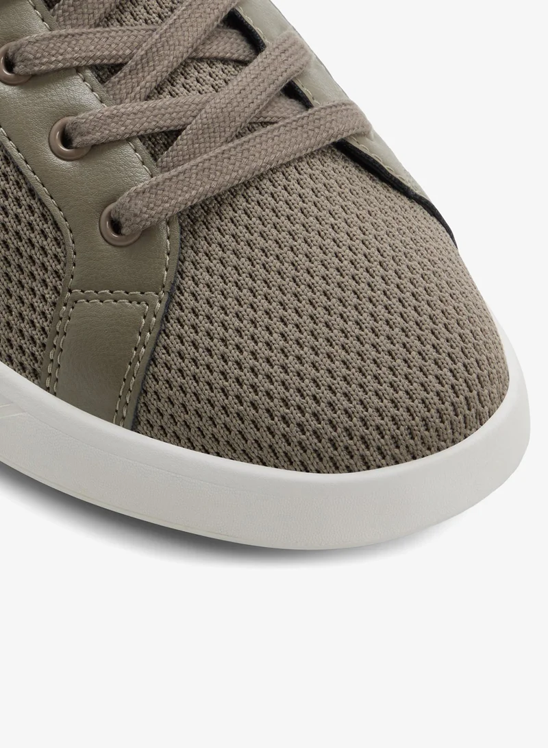 ALDO  JOSHY Solid Lace-Up Sneakers for Men | Best Price UAE