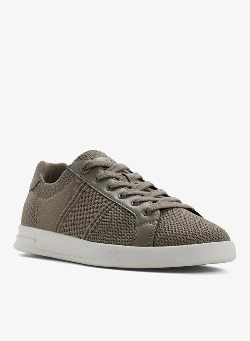 ALDO  JOSHY Solid Lace-Up Sneakers for Men | Best Price UAE