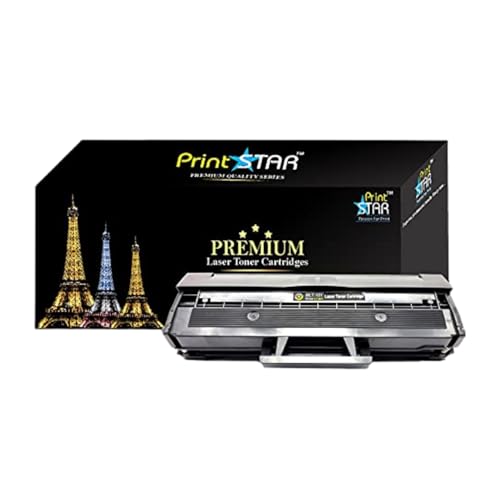 Print Star Compatible Black Toner Cartridge for Samsung SCX-3401 Laser Printer High Yield Replacement Cartridge for Clear Text Sharp Graphics and Smooth Printing Performance Pack of 1 - Image 1