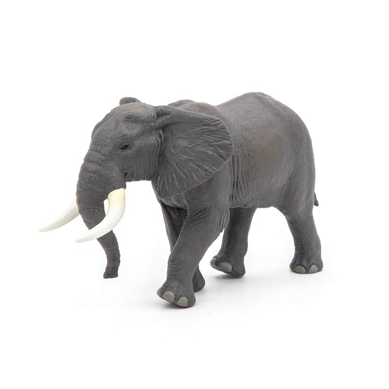 Papo African Elephant Wild Animal Figurine 3 Years Old HandPainted Childrens Gift idea Realistic Educational Toy Durable 161cm x 89cm x 98cm Wildlife Figurine - Image 2