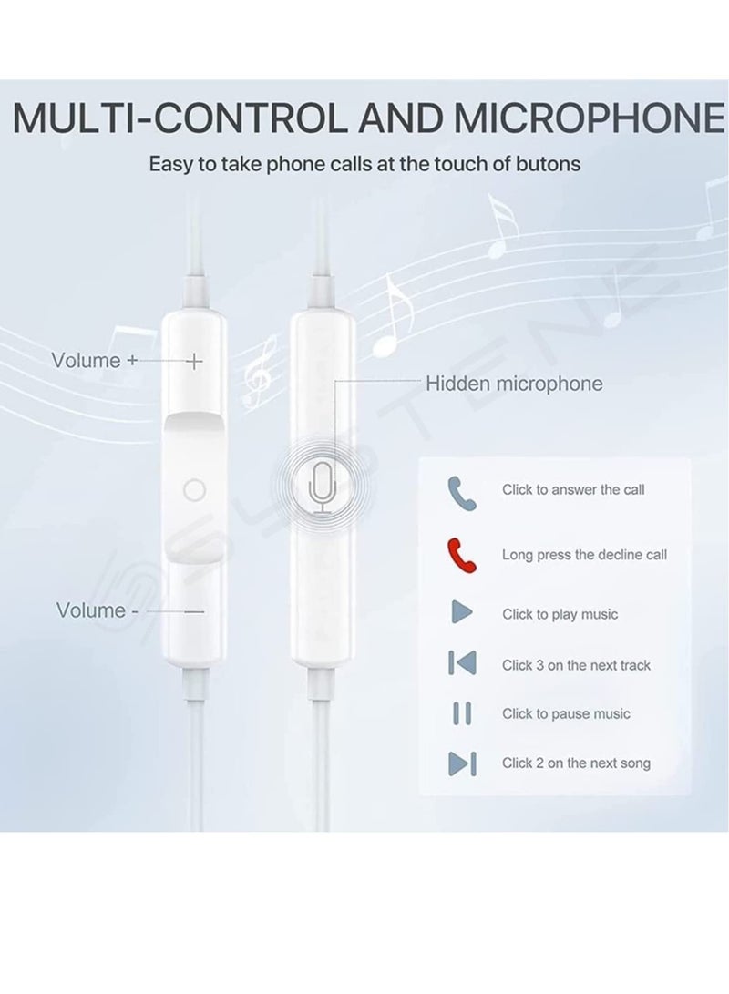 ELTRAZONE Lighting Earphone for Calling and Music Compatible with i-Phone 6/7/8/X/11/12/13-6 Plus/7 Plus/8 Plus/XR/XR Max/11 Pro/11 Pro Max/12 Pro/12 Pro Max/13 Pro/13 Pro Max - Image 4