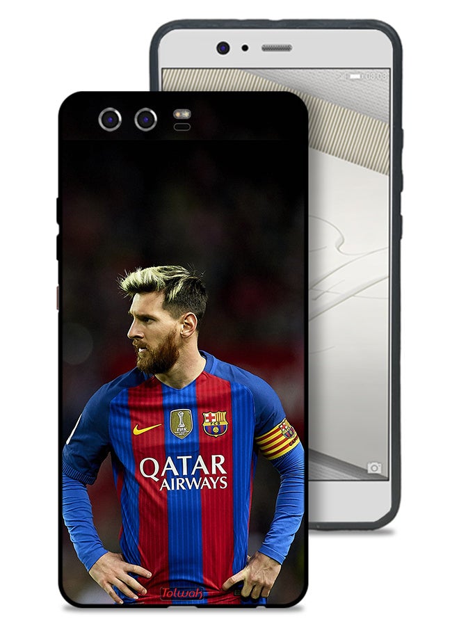 Tolwak Huawei P10 Plus Protective Case Cover Messi Barcelona - Image 1