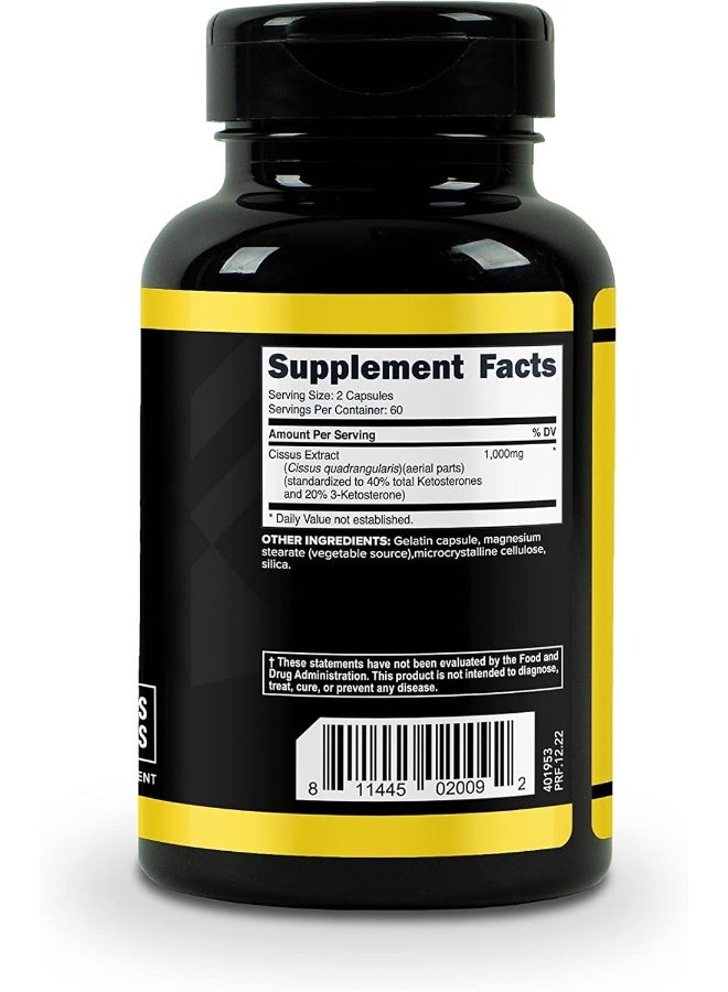 Primaforce Cissus Supplement, 120 Count, 1000Mg Capsules - Image 5