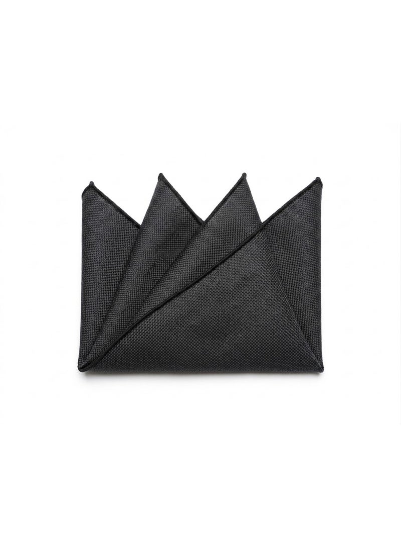 Men's pocket square to complete a formal suit look - high-quality fabric with a modern design - Image 2