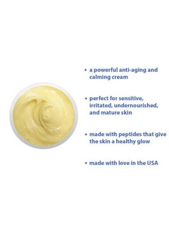 Raya Probiotic Calming Cream (309) ; Moisturizing Antiaging And Calming Face Cream For Sensitive Irritated And Mature Skin ; Soothes Overreactive Skin And Helps Reduce Fine Lines And Wrinkles  - Image 4