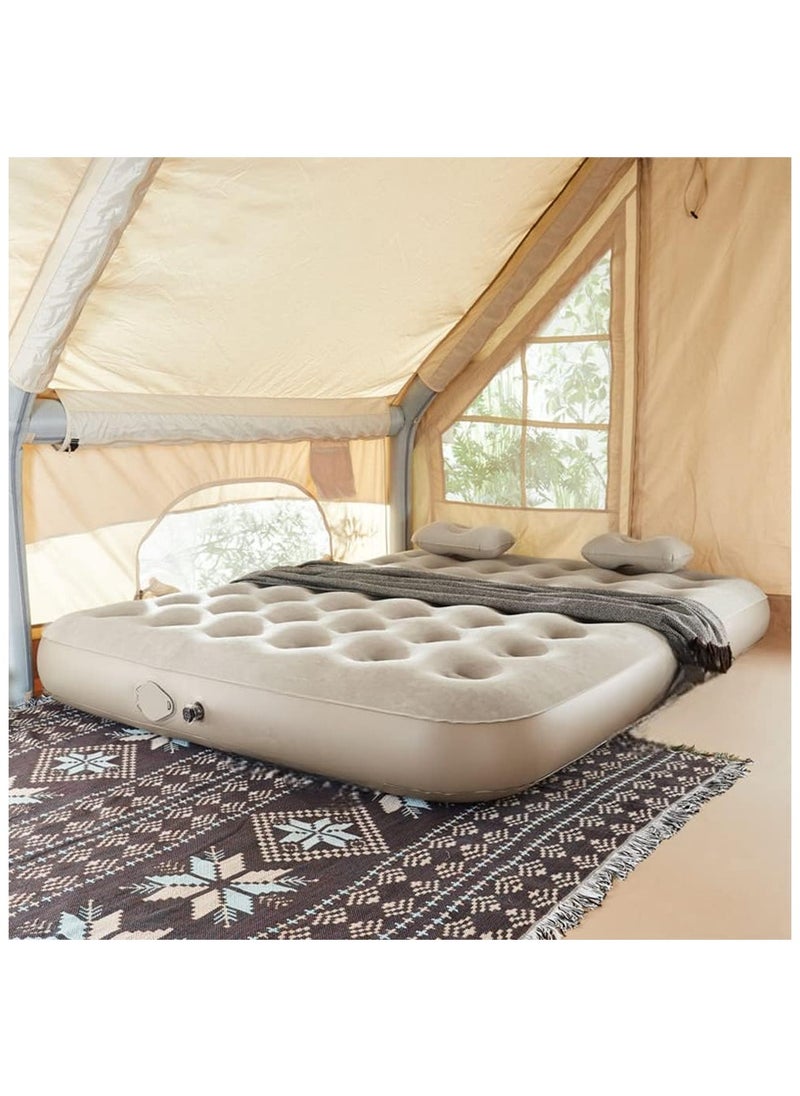 Generic - Single Person Camping Mattress Built In Charging Pump Skinfriendly waterproof and wear resistant fabric Double honeycomb column design Multi-Functional Application - Image 1