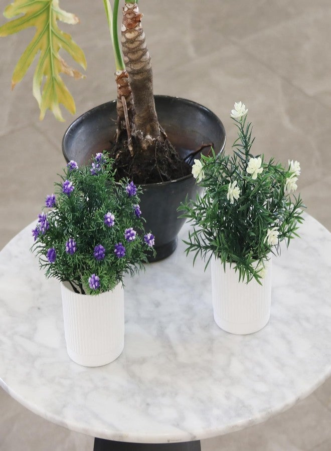 TOTOGA Artificial Hanging Plants 4 Pack Fake Potted Plants for Wall Home Room Office Indoor Decor - Image 4