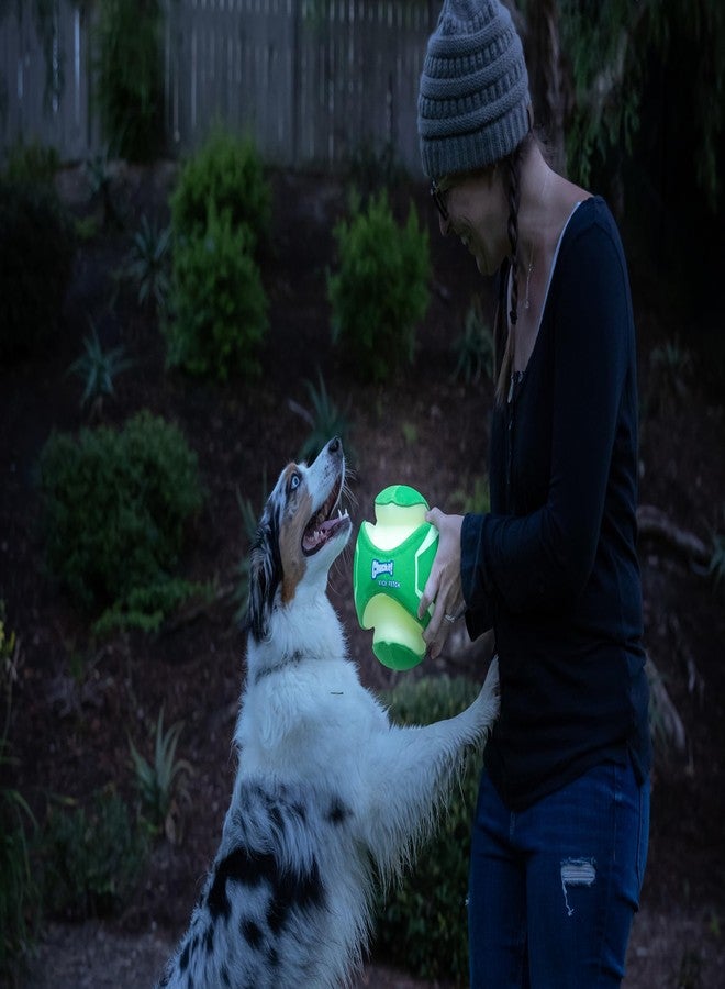ChuckIt! Kick Fetch Dog Toy Ball, Glow In The Dark, Small - Image 2