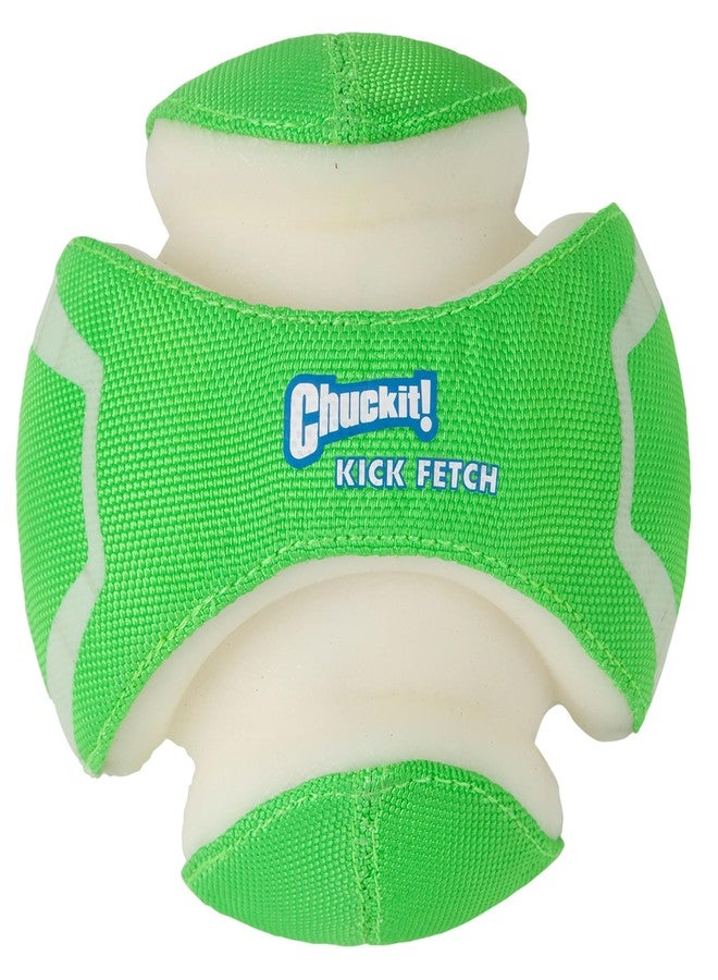 ChuckIt! Kick Fetch Dog Toy Ball, Glow In The Dark, Small - Image 1
