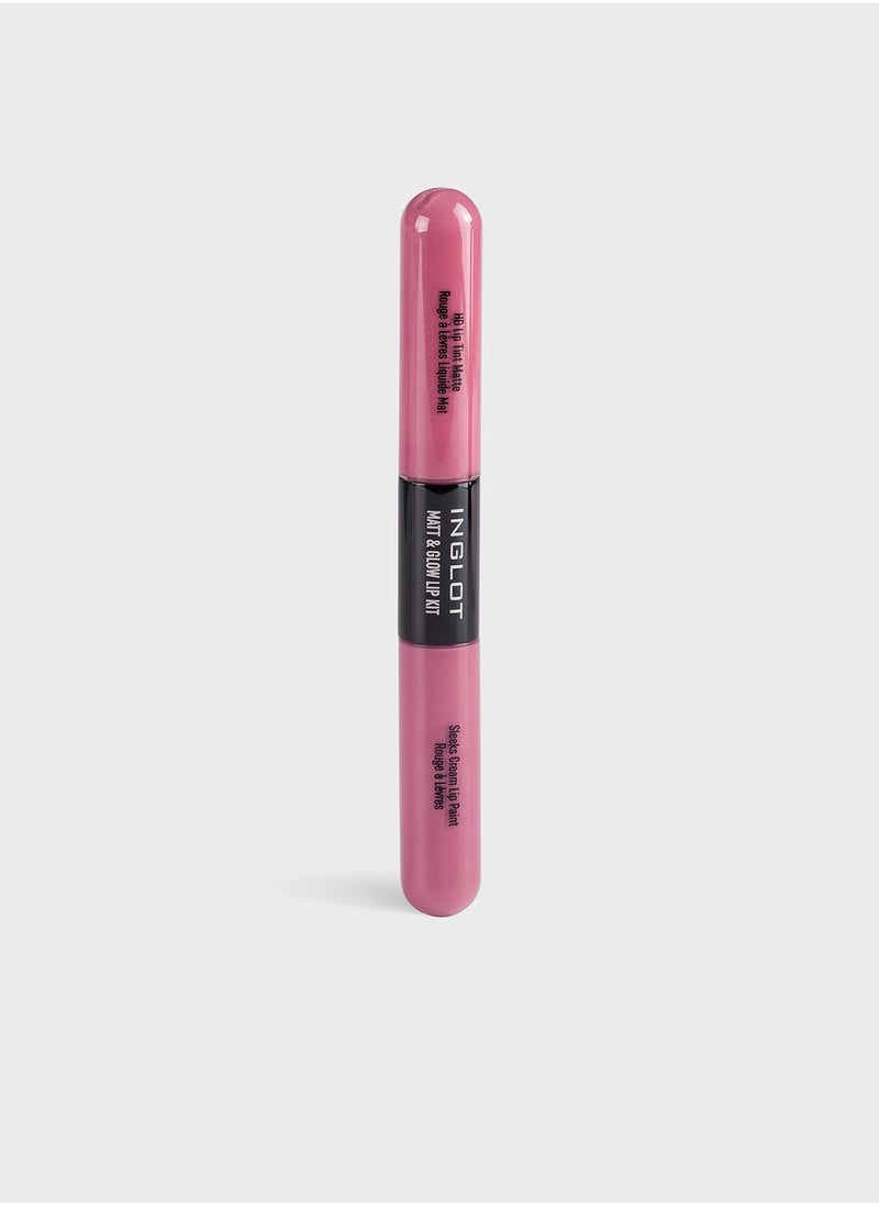 Inglot - Inglot Matt & Glow Lipstick - Image 1