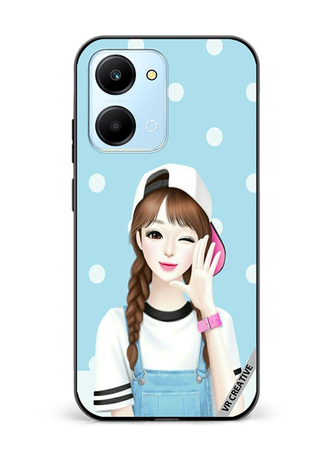 VR CREATIVE Protective Case Cover For Honor Play7T Spotty Design Multicolour - Image 1
