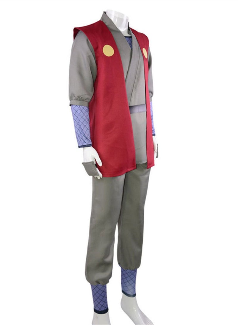 Anime Naruto Cosplay Set Jiraiya cosplay costume - Image 3