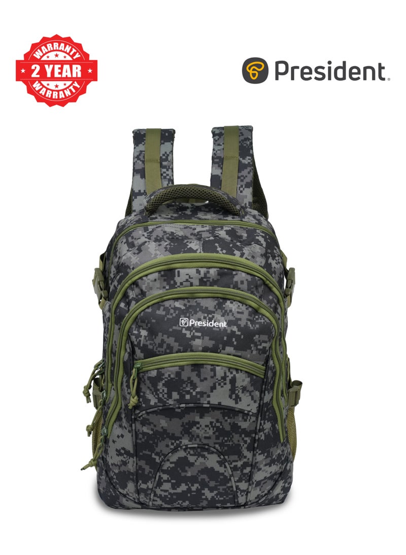 President Premium military backpack 18" inch waterproof with large capacity, Multifunction for Traveling, luggage, and Sports Model-81310 (LIGHT GREEN) - Image 1