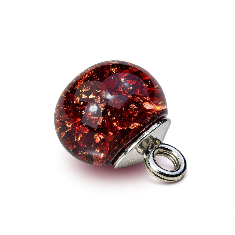 Airtight Sealed Glass Gold Buttons No Fading Anti Scratch for Hanfu Qipao - Image 2