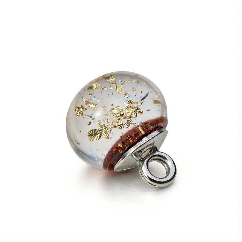 Airtight Sealed Glass Gold Buttons No Fading Anti Scratch for Hanfu Qipao - Image 3