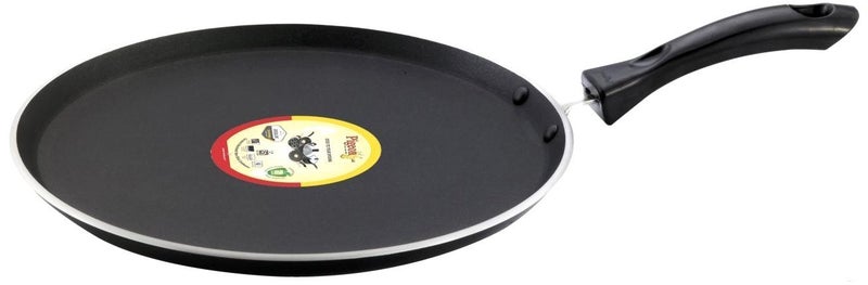pigeon Pigeon  Nonstick Aluminum Flat Roti Dosa and Crepe Tawa Pan  4mm Thick Base Nonstick Coating  30cm 12 inches 