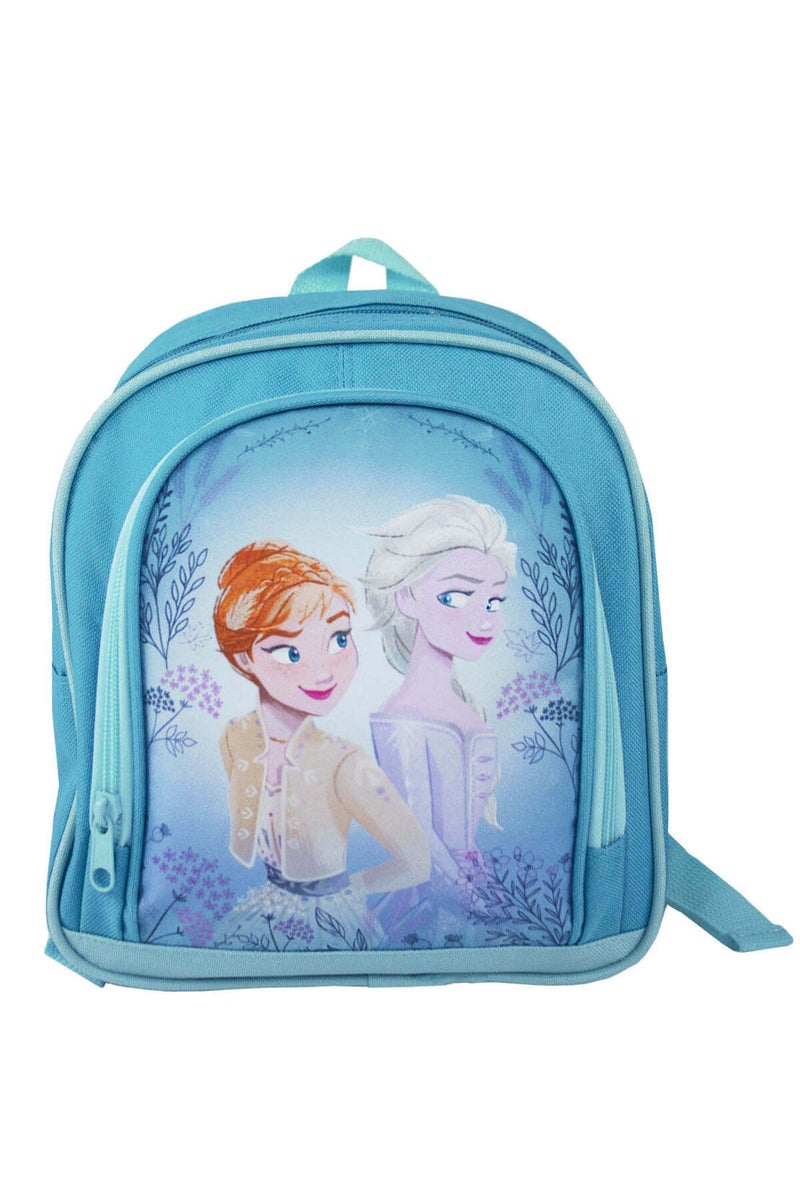 Disney Frozen Queen Elsa and Princess Anna Girls Backpack | Carry Enchanting Moments Everywhere | Venture into the Frozen World with Your Beloved Characters | Spacious Compartments for School and Play