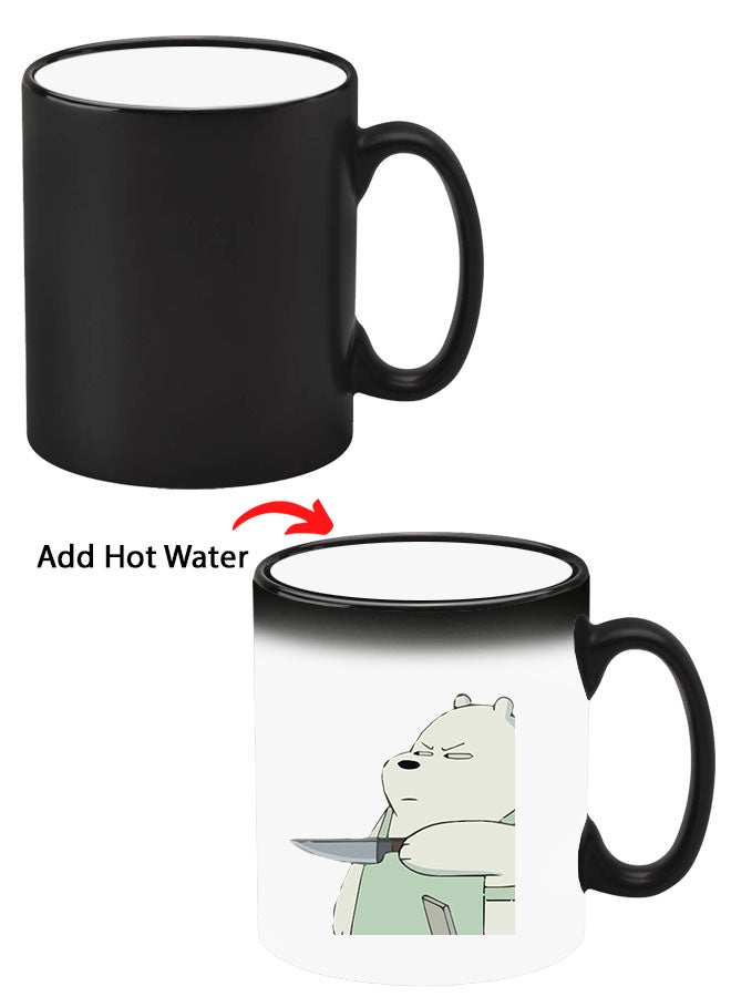 Theodor Colour Changing Heat Sensitive Magic Mug - Add Hot Tea or Coffee Dont Touch My Bag For Home Office Gift Kids Men Women  - Image 1