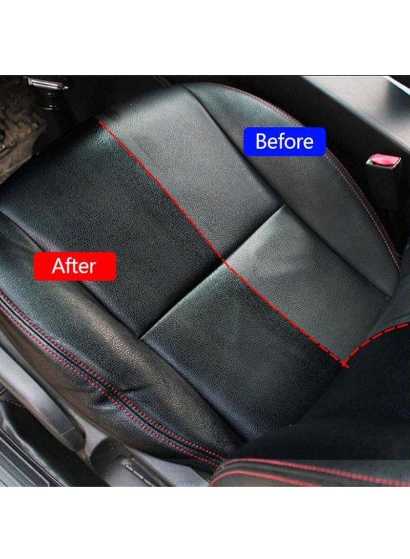 EELHOE عامل إعادة تأهيل الأجزاء البلاستيكية، 30 مل منظف سيارات مع إسفنجة، متعدد الوظائف لاستعادة مظهر السيارة الخارجي، منظف داخلي للسيارة، إعادة تأهيل السيارة - Image 4