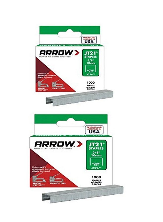 Arrow K Arrow Fastener Genuine Jt21/T27 3/8-Inch Staples